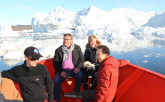 그린란드 기후변화현장 시찰