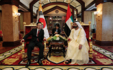 모하메드 빈 라시드 알 막툼 UAE 총리 면담