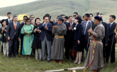 몽골대통령 내외와의 친교 및 작별행사