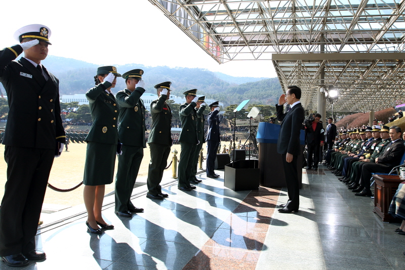 2011 장교 합동임관식